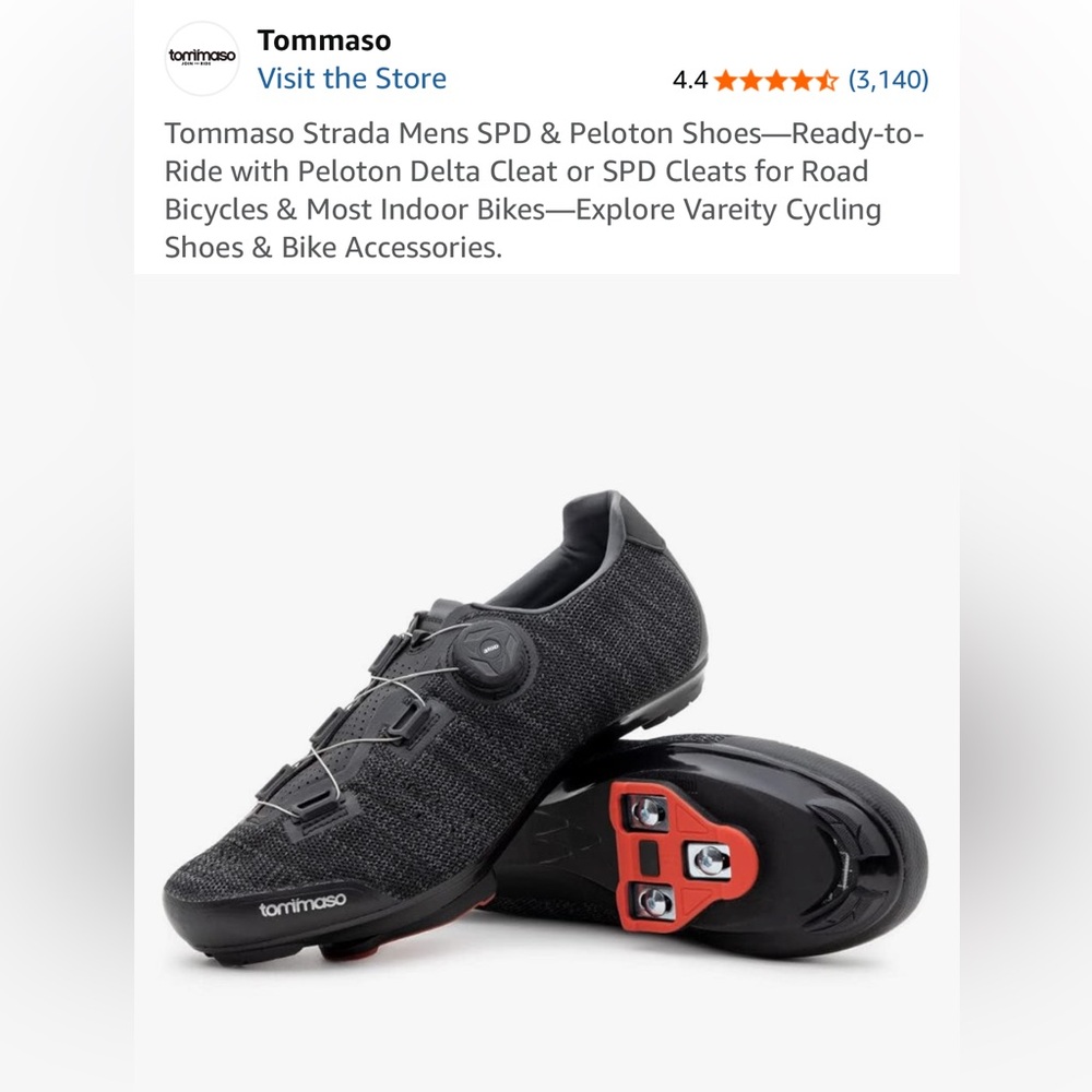 Tommaso Strada Men's Cycling Shoes